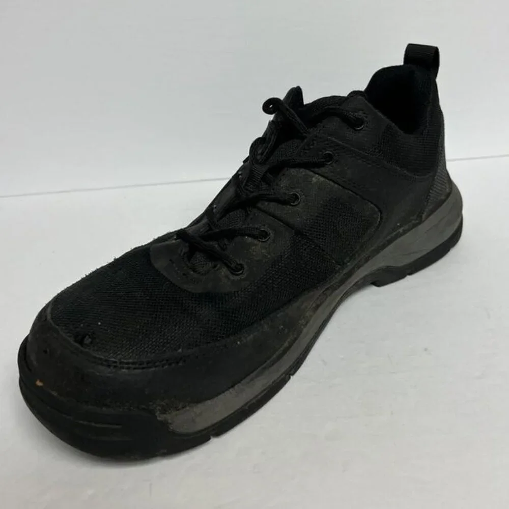Bogs Mens Shale Low Composite Toe Sneakers Black Size 10 M